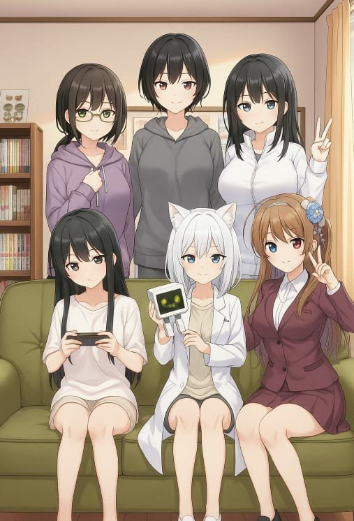 [TS] All of a Sudden, All My Sons Turned into TS Girl.... Wait, Me Too?