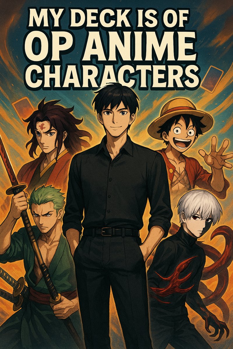 My Deck Is Made Up Of OP Anime Characters